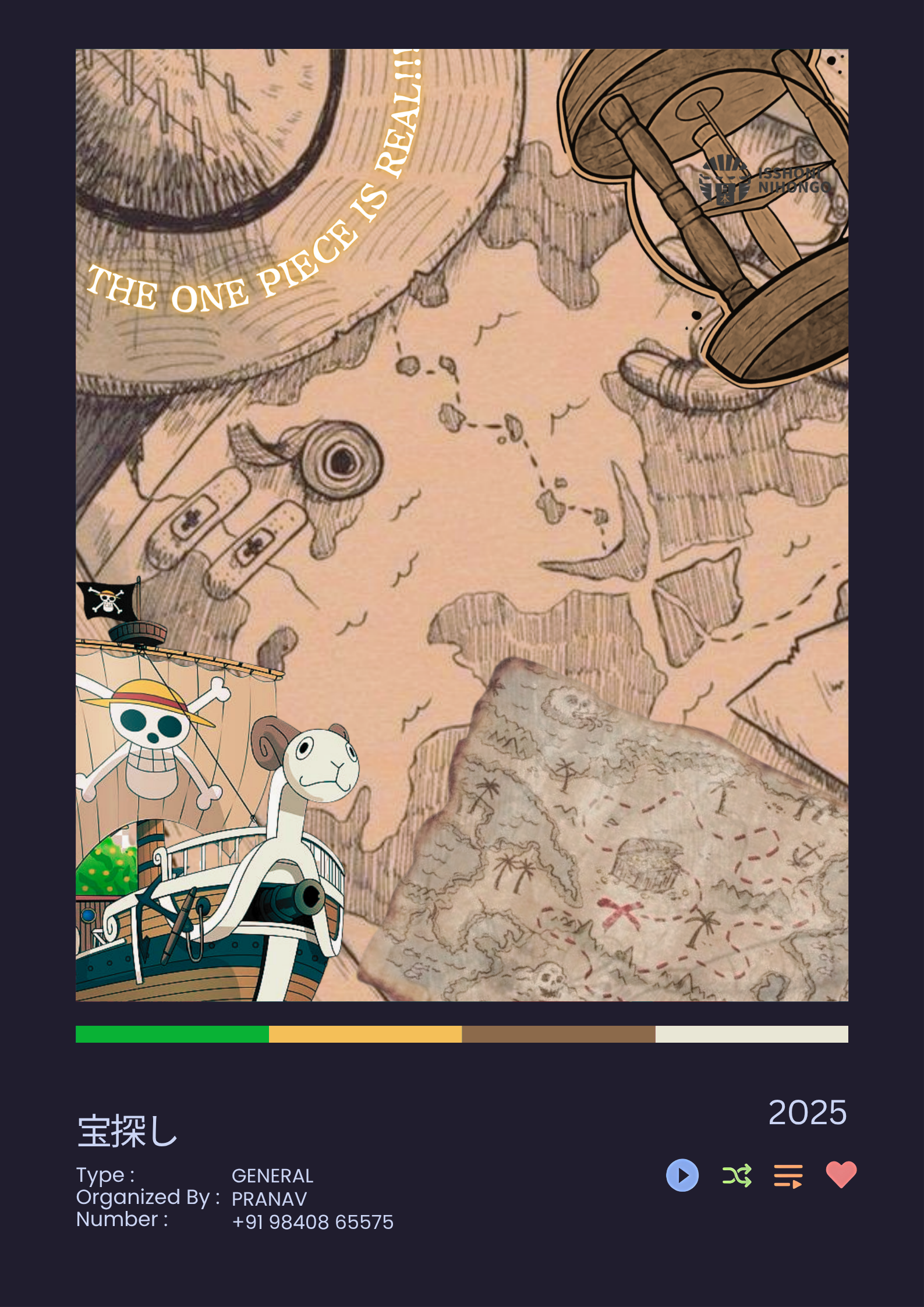 ONE PIECE TREASURE HUNT